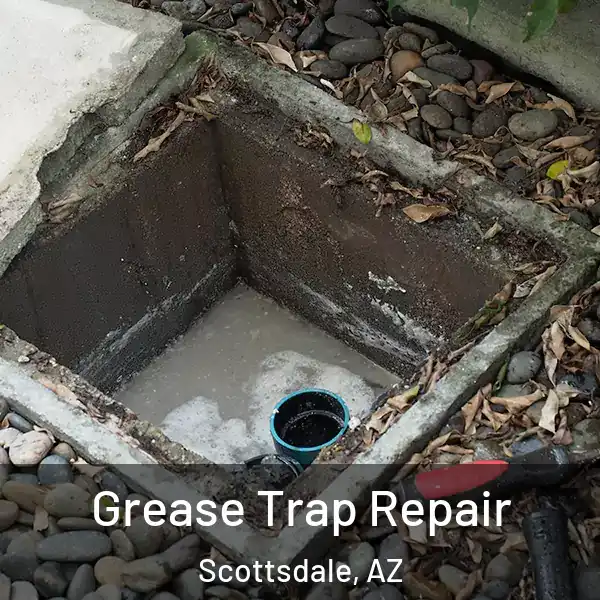  Grease Trap Repair Scottsdale, AZ
