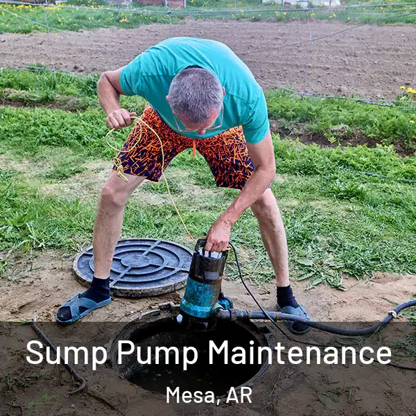  Sump Pump Maintenance Mesa, AR