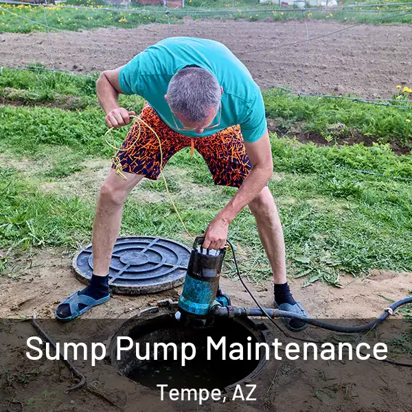 Sump Pump Maintenance Tempe, AZ